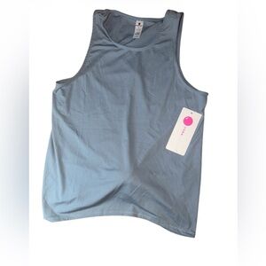 🔥 $38 YOGALICIOUS Women’s Grey Racerback Crop Tank Tops Sz S Style # TY18051 🔥